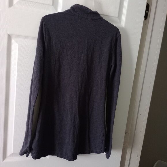 Merrell Women's Small Pullover 1/4 Snap Blue Gray Outdoor Hiking Activewear - Picture 6 of 6